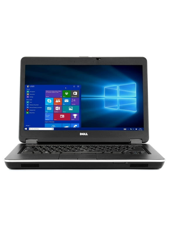 DELL LATITUDE E6440 Laptop Computer, 2.60 GHz Intel i5 Dual Core Gen 4, 8GB DDR3 RAM, 500GB  Windows 10 Professional 64 (Reused)