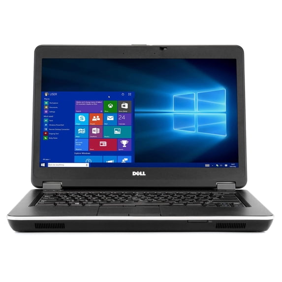 DELL LATITUDE E6440 Laptop Computer, 2.60 GHz Intel i7 Dual Core Gen 4, 4GB DDR3 RAM, 512GB Solid State Drive (SSD) SSD Hard Drive, Windows 10 Professional 64Bit, 14" Widescreen Screen (B GRADE)