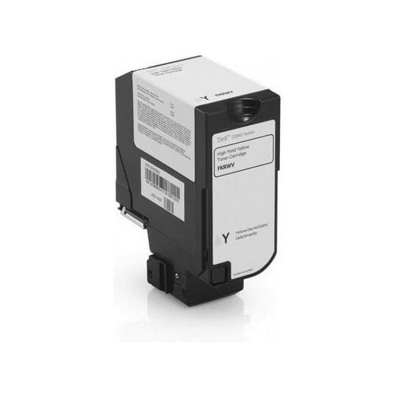 DELL OEM Toner, YELLOW, yield 12,000 593BBYB