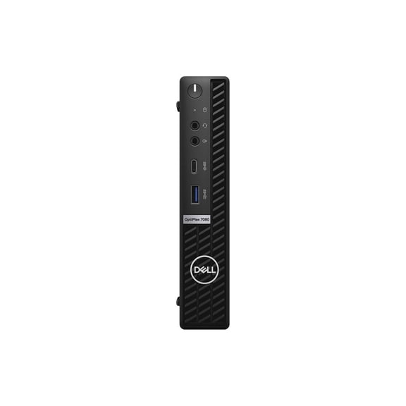 DELL OptiPlex 7080 Micro Desktop Intel Core i5-10500 16GB RAM 256GB NVMe SSD Intel UHD Graphics 630 Windows 11 Pro
