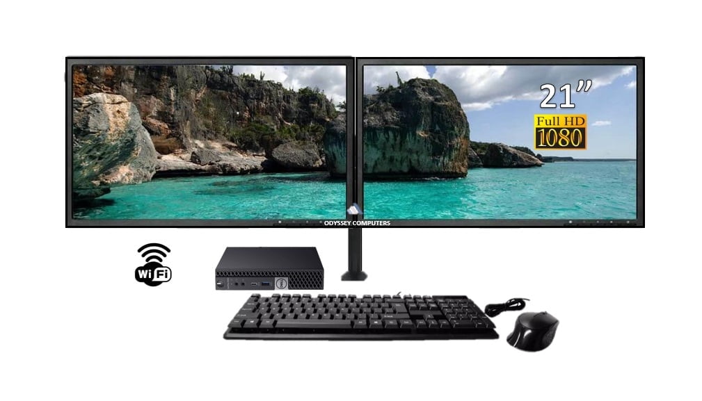 DELL OptiPlex Micro Desktop Bundle Intel Core i5-8500T up to 3.5