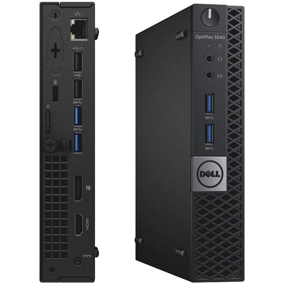 DELL Optiplex 3050 Micro, Intel Core i5-6500T, 8GB DDR4 Ram, 256GB Solid State Drive SSD, Keyboard & Mouse, Windows 10 Pro Used Grade A