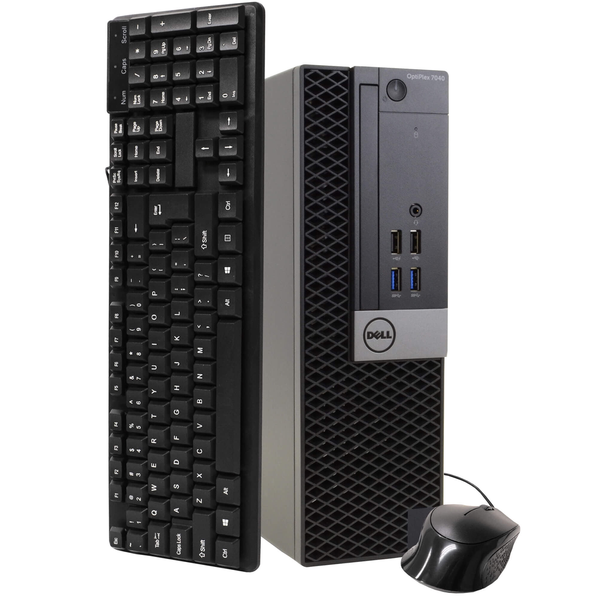 DELL Optiplex 7040 Desktop Computer PC, Intel Quad-Core i5, 1TB HDD, 32GB  DDR3 RAM, Windows 10 Pro, DVD, WIFI, 22in Monitor, USB Keyboard and Mouse