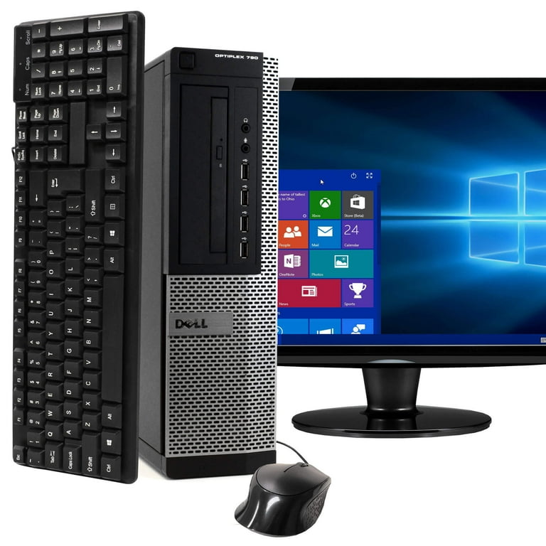 Pre-Owned DELL Optiplex 790 Desktop Computer PC, Intel Quad-Core i7, 1TB HDD, 16GB DDR3 RAM, Windows 10 Home, DVD, WIFI, 19in Monitor, USB Keyboard Pre-Owned DELL Optiplex 790 Desktop Computer PC, Intel Quad-Core i7, 1TB HDD, 16GB DDR3 RAM, Windows 10 Home, DVD, WIFI, 19in Monitor, USB Keyboard