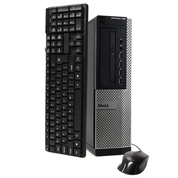 Dell Optiplex 790 Desktop Computer PC, 3.40 GHz Intel i7 Quad Core Gen 2, 8GB DDR3 RAM, 2TB SATA Hard Drive, Windows 10 Home 64bit