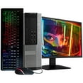 thumbnail image 1 of Pre-Owned DELL Optiplex 9020 Desktop Computer PC, Intel Quad-Core i5, 1TB HDD, 16GB DDR3 RAM, Windows 10 Home, DVD, WIFI, New 24in Monitor, RGB Keyboard and Mouse (Used ), 1 of 7