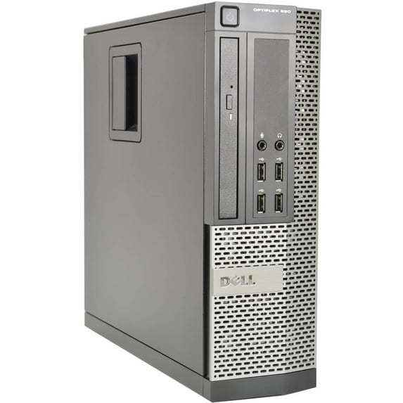 Pre-Owned DELL Optiplex 990 Desktop Computer PC, Intel Quad-Core i5, 1TB HDD, 8GB DDR3 RAM, Windows 10 Pro, DVW, WIFI (Used )