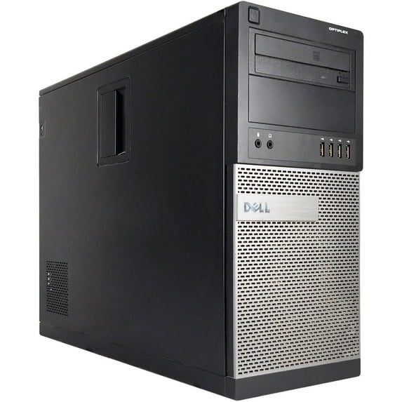 Pre-Owned "DELL Optiplex 990 Tower Computer PC, Intel Quad-Core i5, 1TB HDD, 16GB DDR3 RAM, Windows 10 Pro, DVW, WIFI, USB Keyboard and Mouse (Used )"