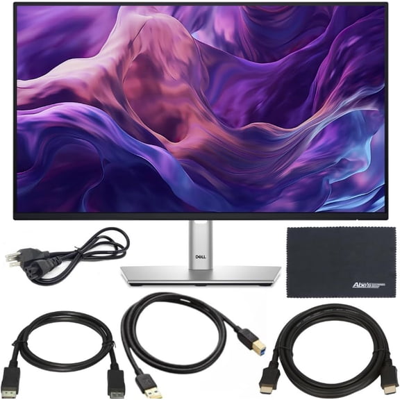 DELL P2425H 24" Full HD IPS Monitor with Stand and Cables