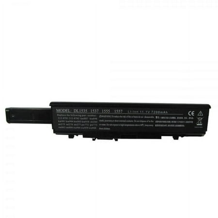 DELL Studio 15 6600mAh 73Wh 9 Cell Li-ion 11.1V Black Compatible Battery