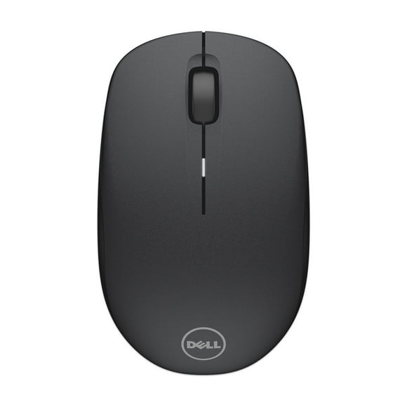 Dell Wireless Mouse WM126, 1000 DPI, 3 Buttons, USB Wireless Receiver, 1 AA Battery Black