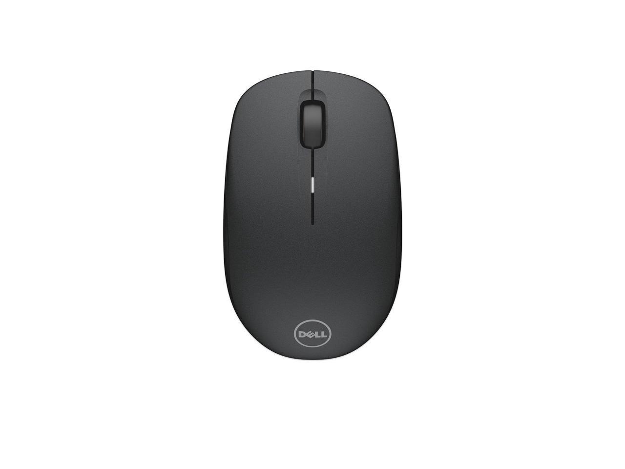 DELL WM126 NNP0G Black 3 Buttons 1 x Wheel USB RF Wireless Optical 1000 dpi Wireless Mouse - image 1 of 16