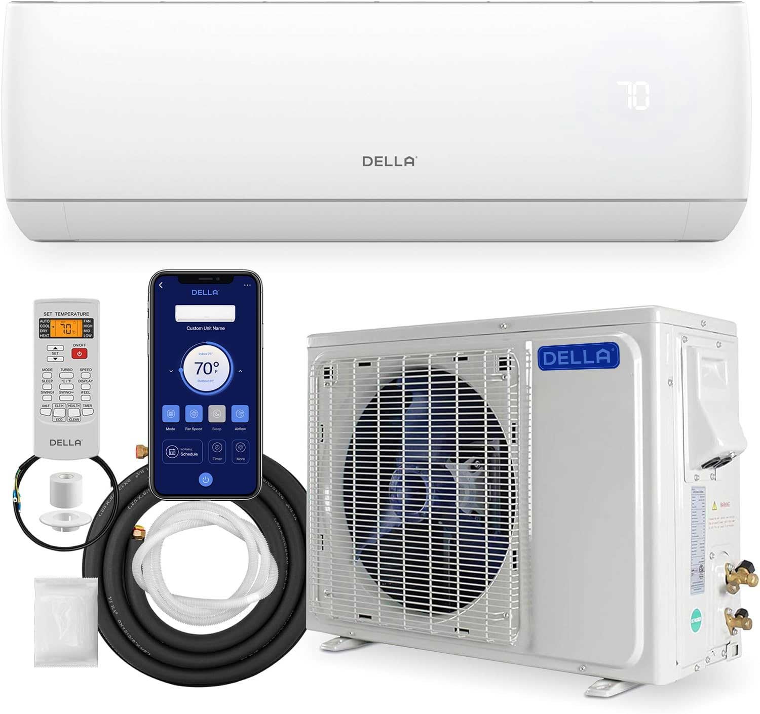 della minisplit inverter 20 seer