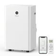 thumbnail image 1 of DELLA 14,000 BTU Portable Air Conditioner w/ heat pump, Work with Alexa, Geo Fencing, WiFi Cools Up To 650 Sq.Ft, Auto Swing, 3 Speeds Fan, Dehumidifier, Portable AC with Remote Control & Window Kit, 1 of 7