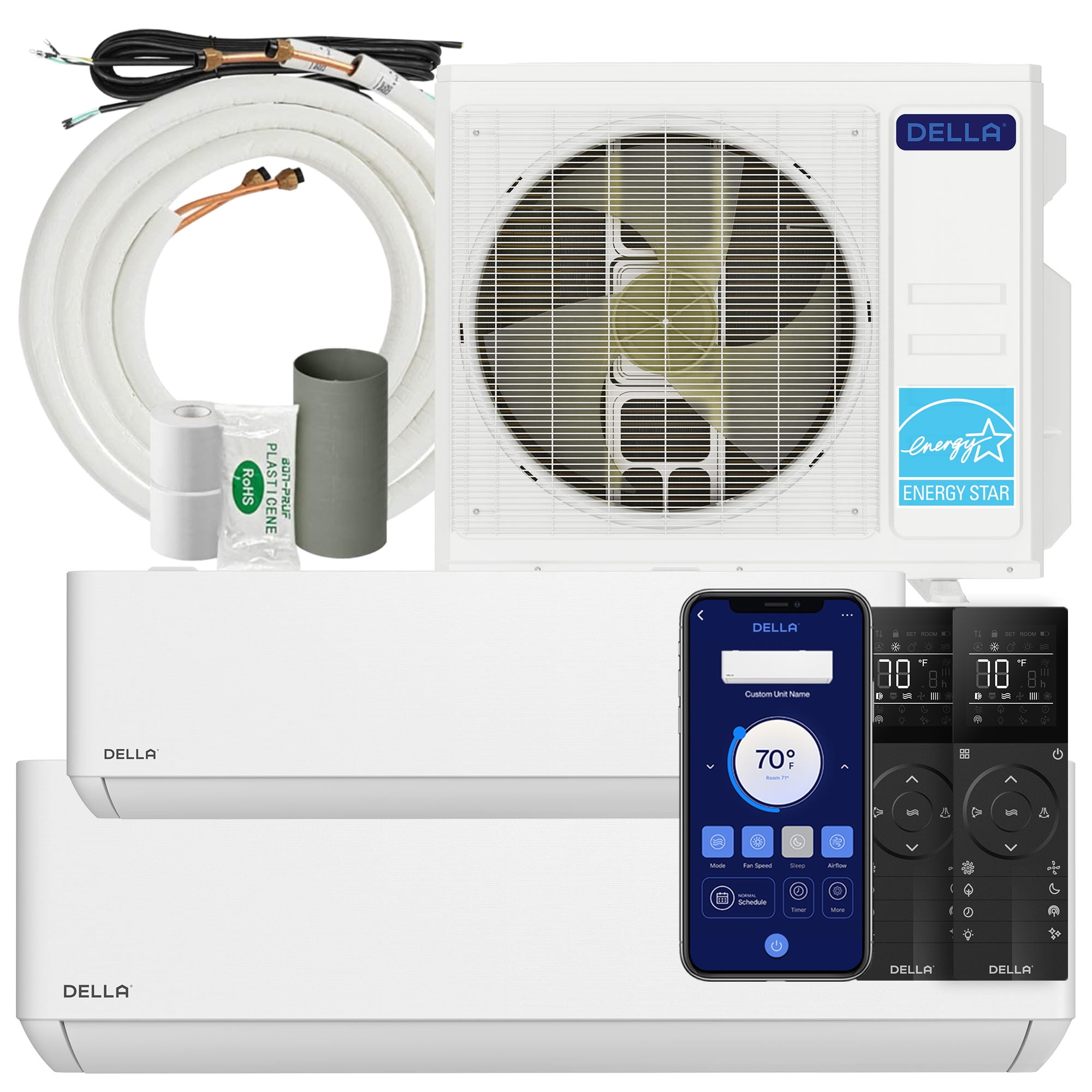 DELLA-27K-BTU-ODU-2-Zone-9000-