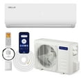 thumbnail image 1 of DELLA 9000 BTU Wifi Enabled 19 SEER Cools Up to 400 Sq.Ft 115V Energy Efficient Mini Split Air Conditioner & Heater Ductless Inverter System, with 0.75 Ton Heat Pump, 1 of 7