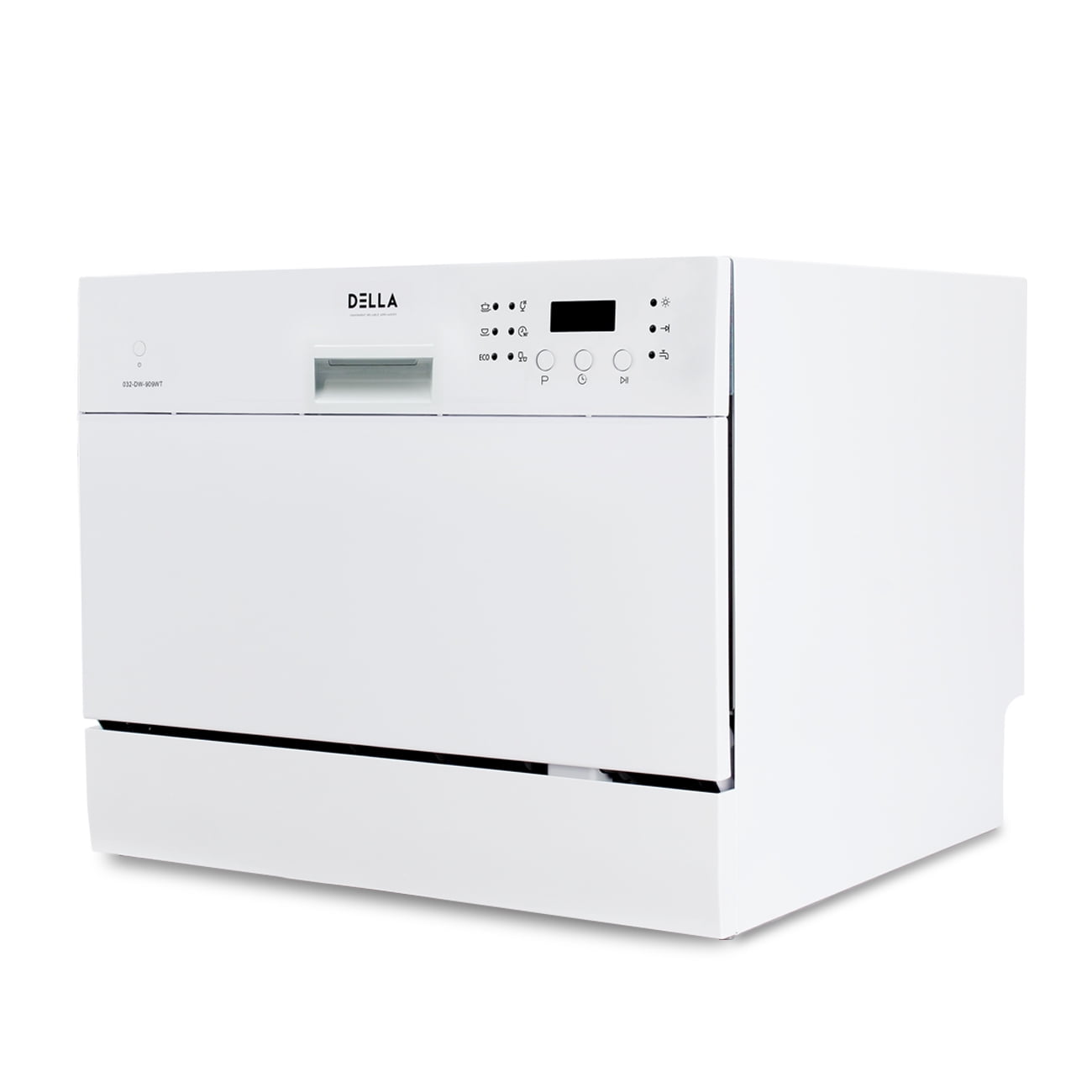 DELLA Countertop Stainless Steel Dishwasher Portable For Small Home