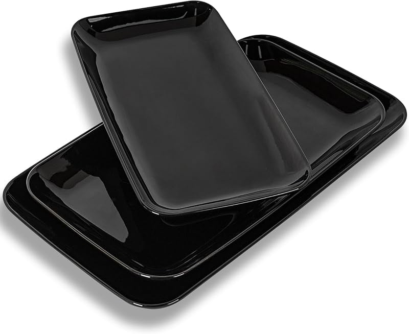 DELLING Large Serving Platter Set 16/14/12inch Large Serving Tray ...