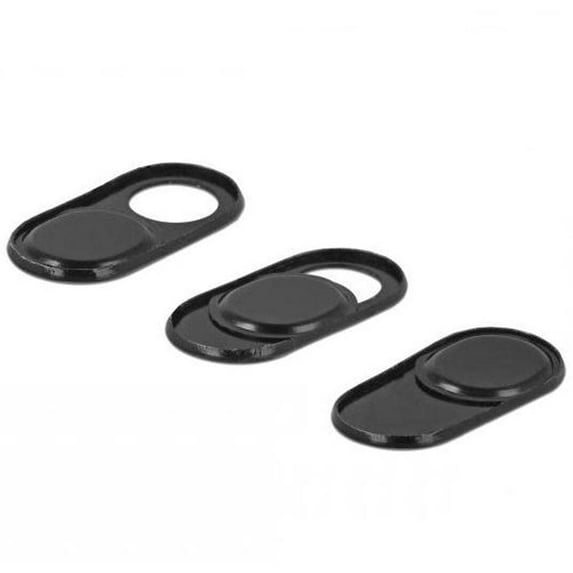 DELOCK Webcam Cover for Notebook, Tablet, Smartphone Pack of 3