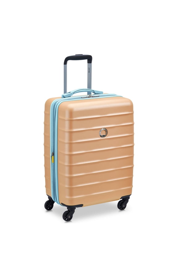 Claudia Carry-on Hardside Expandable Spinner Luggage, Peach