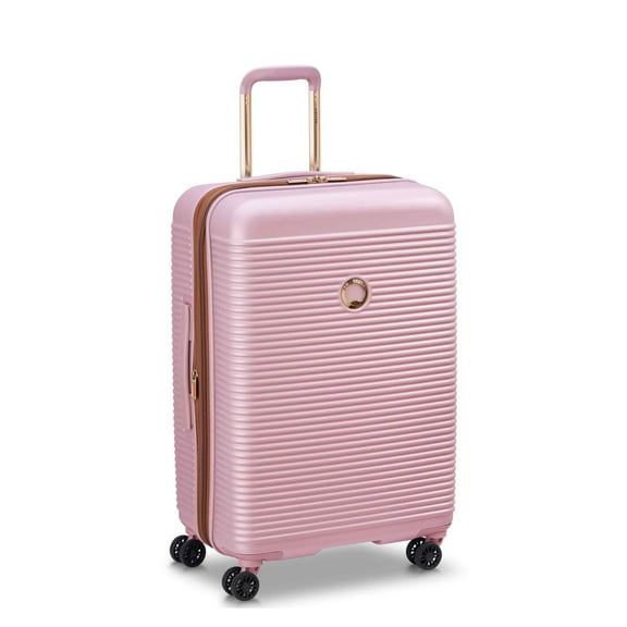 DELSEY PARIS Freestyle 24" Medium Checked Expandable Spinner Luggage,  Peony
