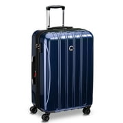 DELSEY PARIS Heilum Aero 25" Hardside Expandable Spinner Checked Luggage, Metallic Blue