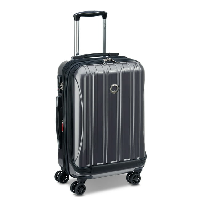 DELSEY PARIS Helium Aero 19" Hardside Spinner CarryOn Luggage, Steel