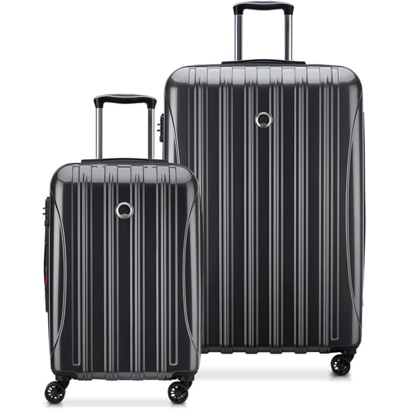 DELSEY PARIS Helium Aero Hardside Expandable Luggage with Spinner Wheels, Titanium, 2-Piece Set (21/28)