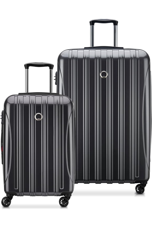 Helium Aero Hardside Expandable Luggage with Spinner Wheels, Titanium, 2-Piece Set (21/28)