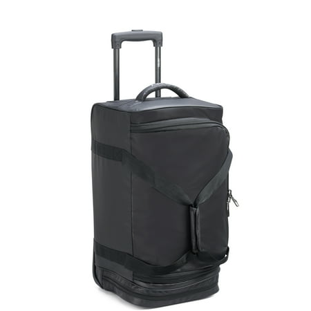 DELSEY PARIS Raspail 21" Carry-on Rolling Wheeled Duffel, Black