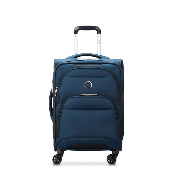 DELSEY PARIS Sky Max 2.0 21" Softside Spinner Carry-On Luggage, Blue