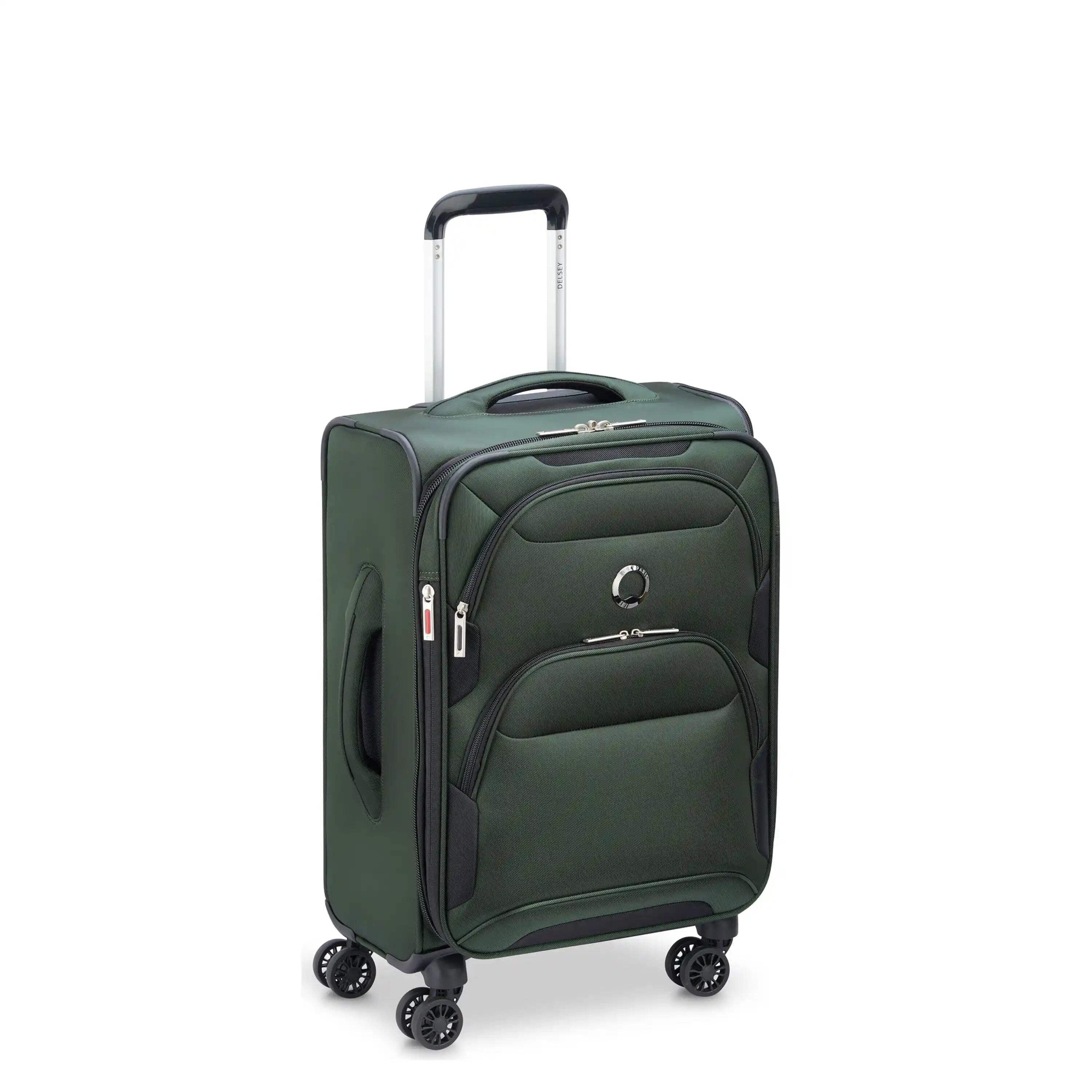 【新品未使用】DELSEY PARIS ダークグリーン キャリーケース 38L DELSEY PARIS Sky Max 2.0 21