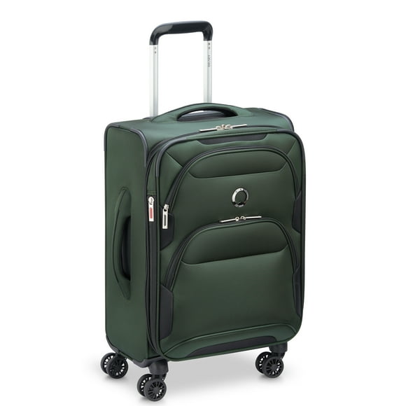 DELSEY PARIS Sky Max 2.0 21" Softside Spinner Carry-On Luggage, Green