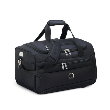 DELSEY PARIS Sky Max 2.0 Luggage Carry-On Duffel, Black, Polyester, Small Carry-On Airplane Travel