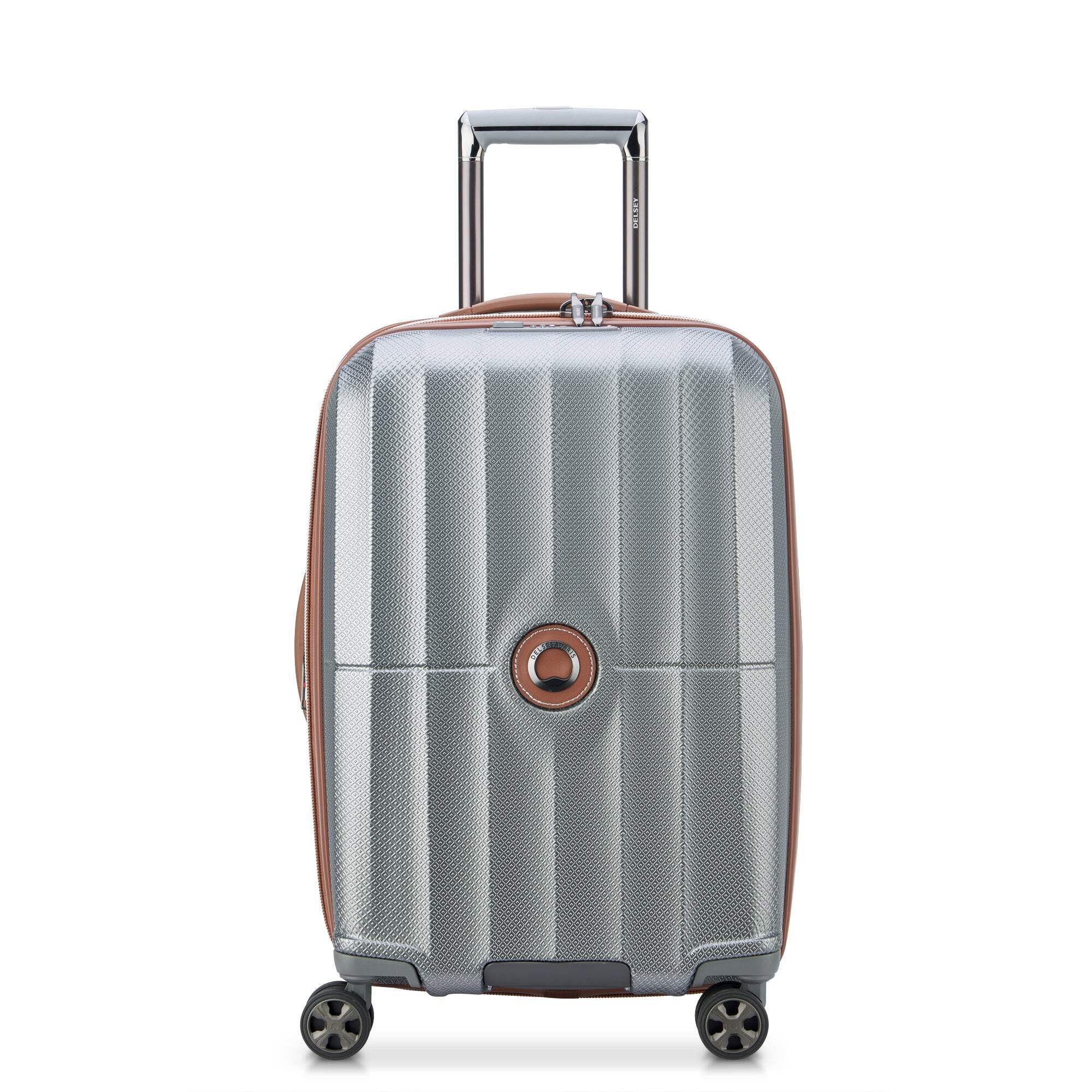 DELSEY PARIS St Tropez 21" Hardside Spinner CarryOn Luggage, Platinum