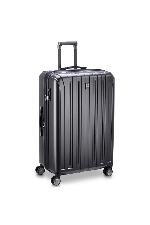 Titanium 29" Large Checked Hardside Spinner Luggage, Graphite