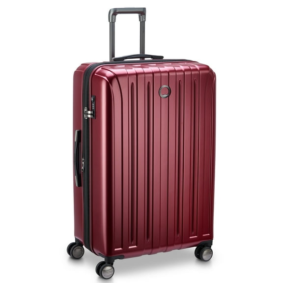 DELSEY PARIS Titanium 29" Hardside Spinner Luggage, Red