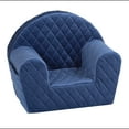 thumbnail image 1 of DELSIT Toddler Chair & Kids Armchair - European Made Premium Design - Perfect Reading Chair for Kids - Lightweight Playroom Decor (Quilted Diamonds Azure), 1 of 8