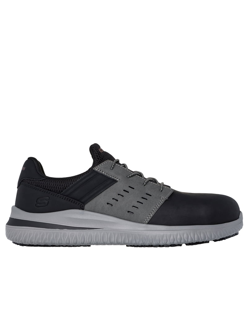 Skechers Work Men's Delson 3.0 Tyoll No Tie Fit™ Slip Resistant