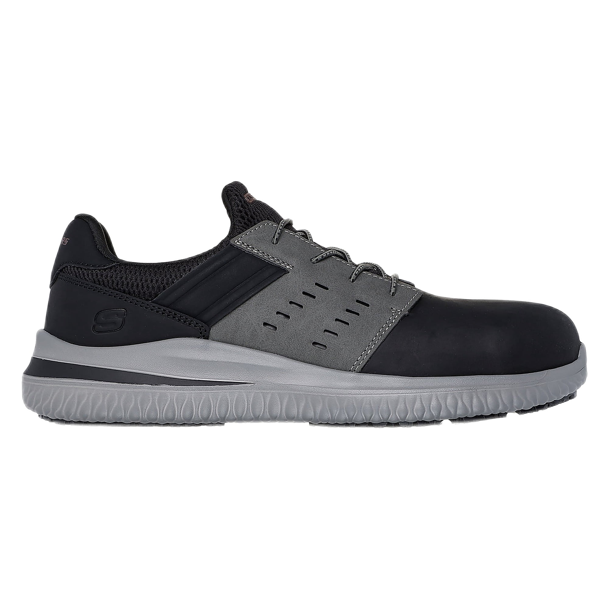 Skechers Work Men's Delson 3.0 Tyoll No Tie Fit™ Slip Resistant