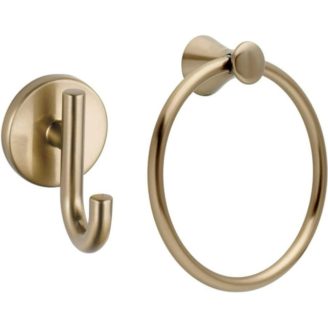 DELTA FAUCET Trinsic and Lahara Collection Champagne Bronze Bath