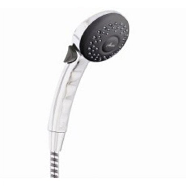 DELTA FULL SPRAY HANDHELD SHOWER HEAD WITH PUSH BUTTON VOLUME CONTROL