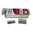 thumbnail image 1 of DELTA KITS Razor Blades, Safety Straight Razor, 100% Made in USA, Box & Carton Cutter Replacement Blades, Glass and Paint Scraper Razor Blades ( Box of 100 ), 1 of 1