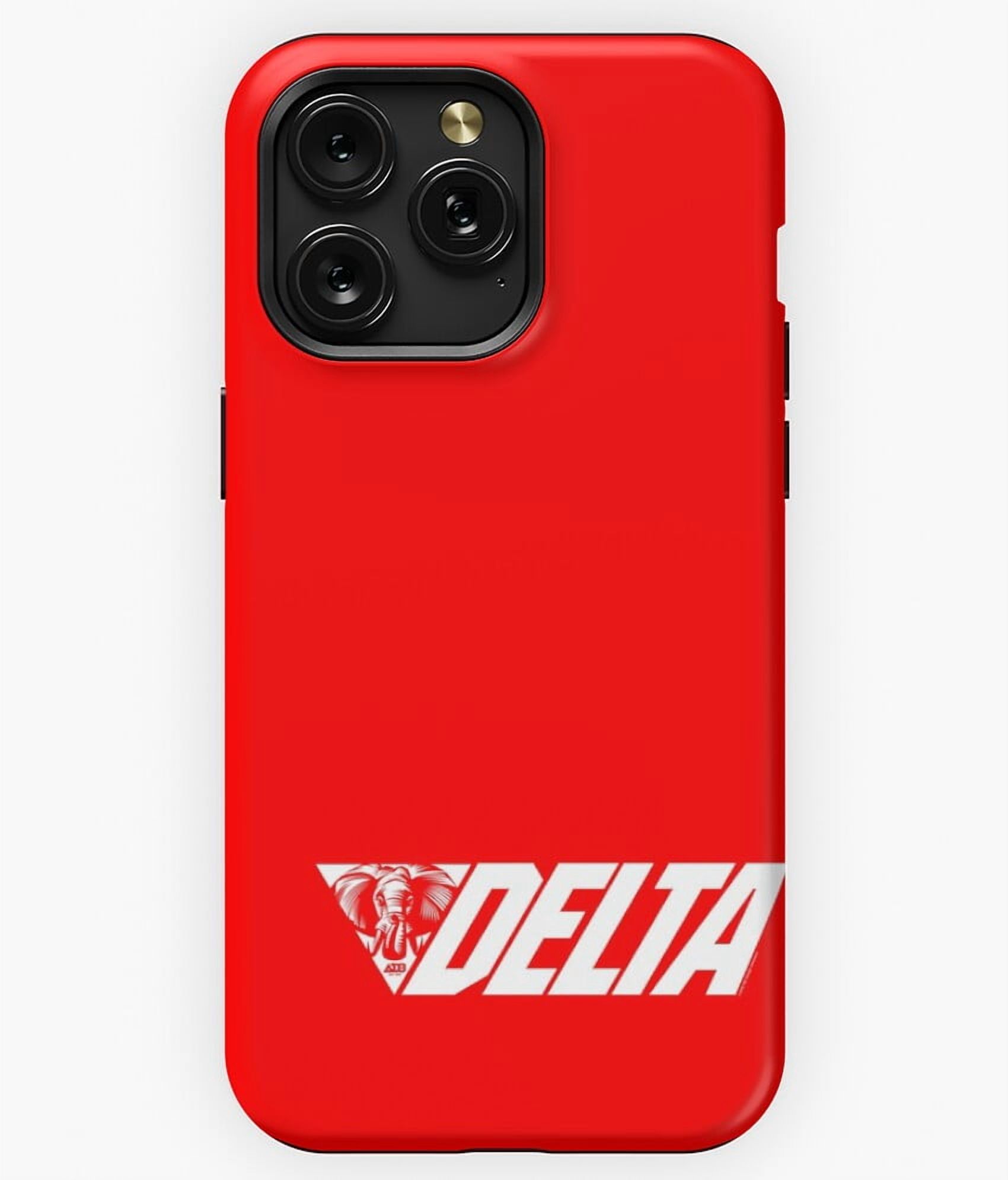 DELTA with Mascot Delta State University Graphic A3781 Phone Case for ...