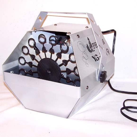 DELUXE 16 WAND BUBBLE MACHINE auto bubbles maker blower electric wand blowing