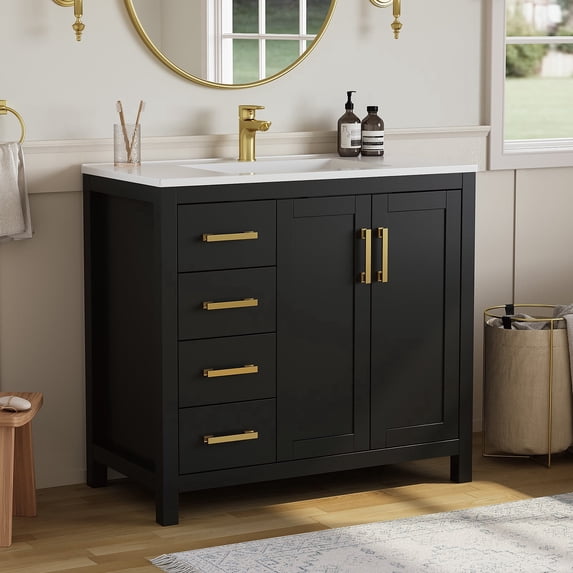 Extendable Vanities Deluxe Living, Bathroom Vanity, 36