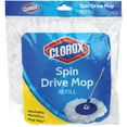 thumbnail image 1 of Clorox Deluxe Spin Mop Head Refill - Microfiber, Wet - White, 1 of 1