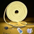 thumbnail image 1 of DELight Outdoor Waterproof 50 Feet LED Neon Rope Light AC 110-120V 2700K Warm White DSL001, 1 of 11
