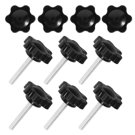 DEMACRIO 10pcs Handle Screw Knob Durable Hand Tightening Knob For Mechanical Tasks Design For Secure Grip Head