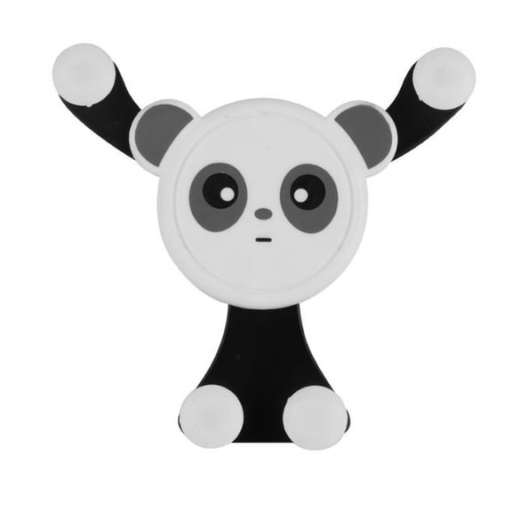 DEMACRIO 1Pcs Car Mount Black ABS PC Material Cartoon Design for with Slip Feature